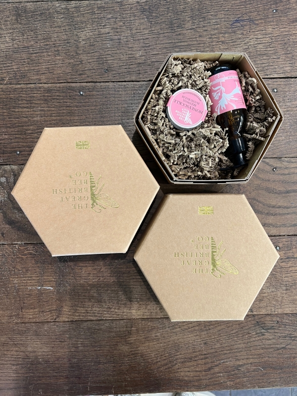 The Bee gift set and honey jar