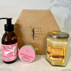 The Bee gift set and honey jar