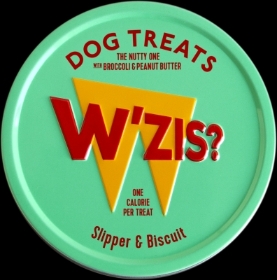 Slipper & Biscuit Tin of Dog Treats